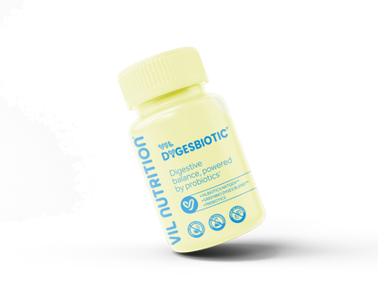 VIL DYGEST BIOTIC™ – El probiótico que reconecta tu intestino con tu cerebro para una digestión automática